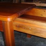 drawer under kauri coffee table